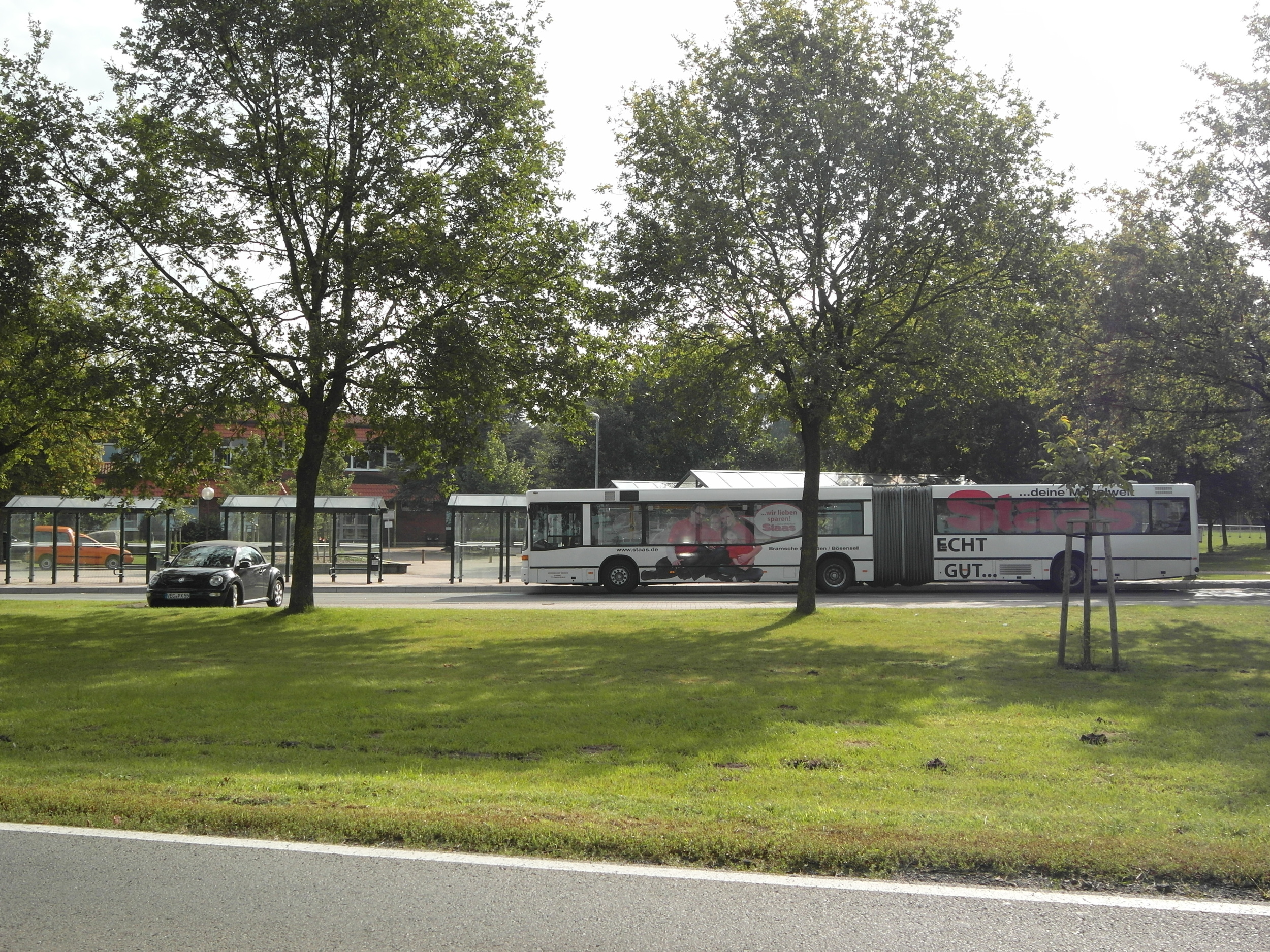 Bushaltestelle an der Johannes-Schule